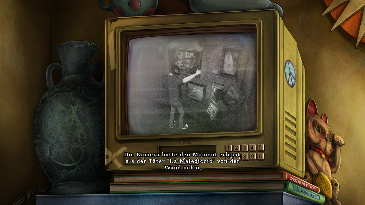 [04/12/2013] Wenn ihr Gegenstände näher untersuchen könnt, zoomt das Spiel in eine Nahansicht. Wie etwa hier bei diesem Überwachungssystem, deren Bildmaterial ihr durchforsten könnt.