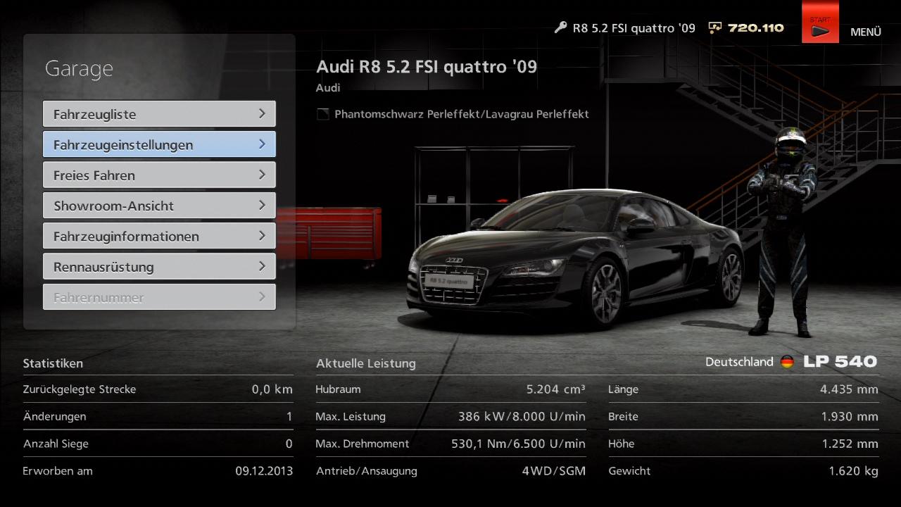 [10/12/2013] Statt der Erfahrungspunkte, die es in GT5 noch zusätzlich gab, erntet ihr jetzt Sterne.