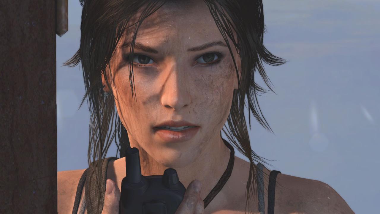 [28/01/2014] Lara wirkt mit ihrem veränderten Aussehen eine Spur herausgeputzter als im Originalspiel (PS4).