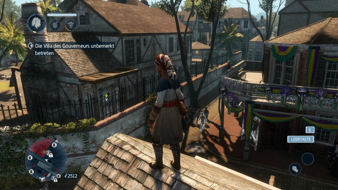 [20/01/2014] Assassin's Creed Liberation HD - Komplettlösung: Sequenz 1 - Erinnerung 8