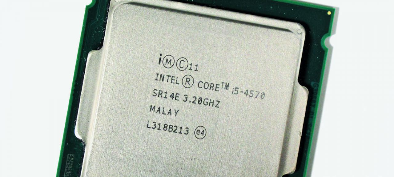 [29/01/2014] Derzeit optimal in Sachen Preis-Leistung für einen starken Spiele-PC: der Intel Core i5-4570