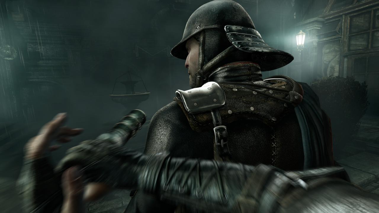 [24/01/2014] Thief: Auf normalem Schwierigkeitsgrad kann sich Garrett recht leicht mit den Wachen anlegen. Die Möglichkeit, Gegner mit einem Schlag auszuschalten, lässt sich aber auch komplett deaktivieren.