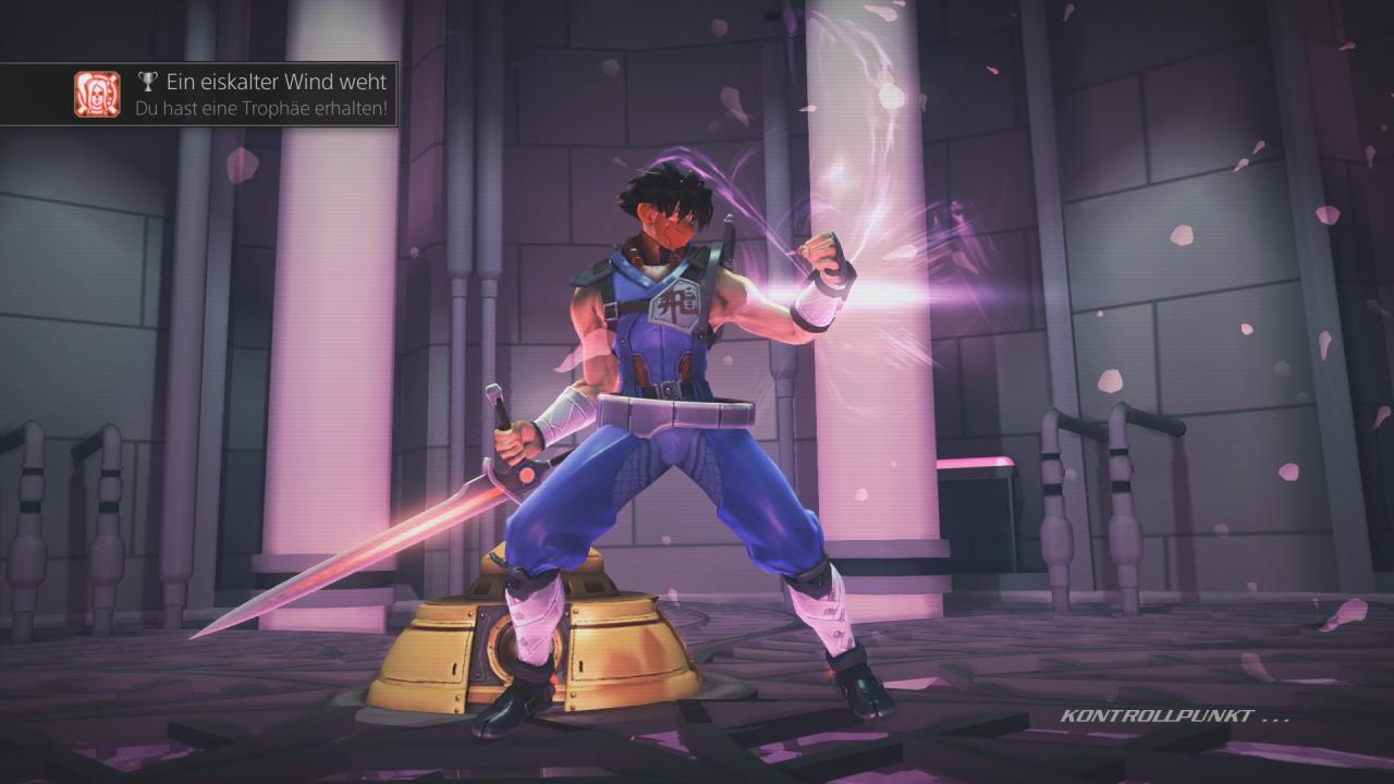 [18/02/2014] Das Schwert, Striders Hauptwaffe, erhält im Spielverlauf mehrere Upgrades. (PS4-Version)