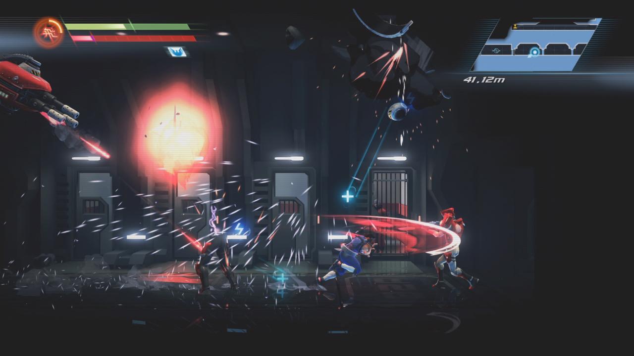 [18/02/2014] Trotz der vielen Kämpfe gibt es leider kein Erfahrungspunktesystem wie in Shadow Complex oder Castlevania: Symphony of the Night. (PS4-Version)