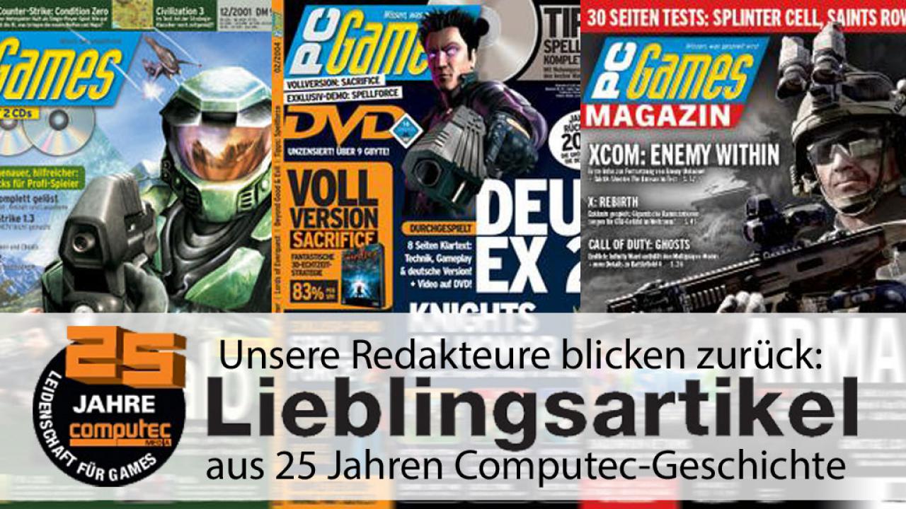 [04/02/2014] Unsere Redakteure blicken zurück: Lieblingsartikel aus 25 Jahren Computec-Geschichte
