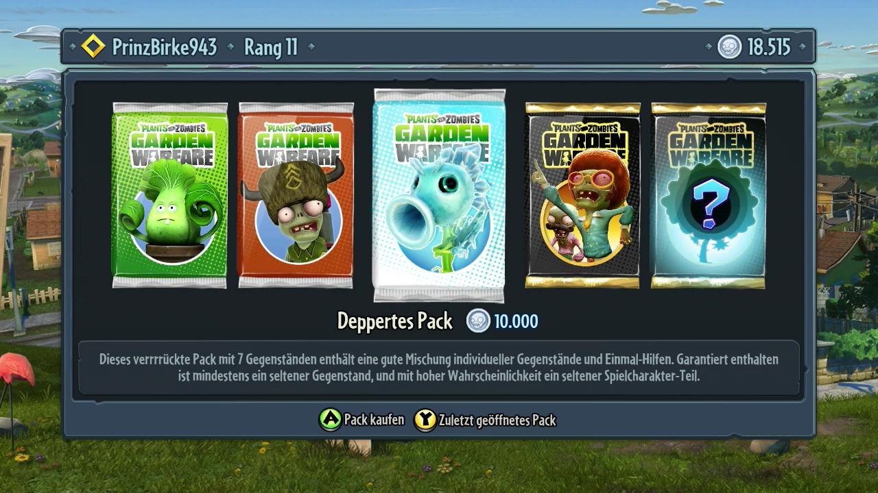 [24/02/2014] Im Shop kauft ihr für Ingame-Währung neue Booster-Packs, die Preise sind dabei äußerst fair. (Bild aus der 360-Version)