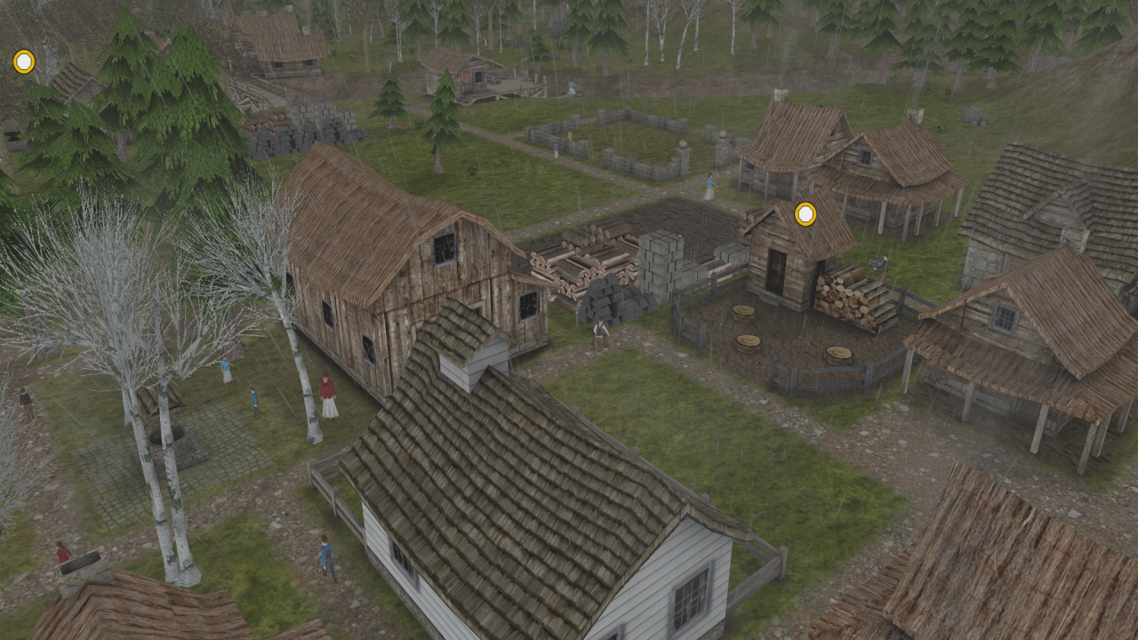 [21/02/2014] Banished: Ein verregneter Sommer sorgt für graue Stimmung.
