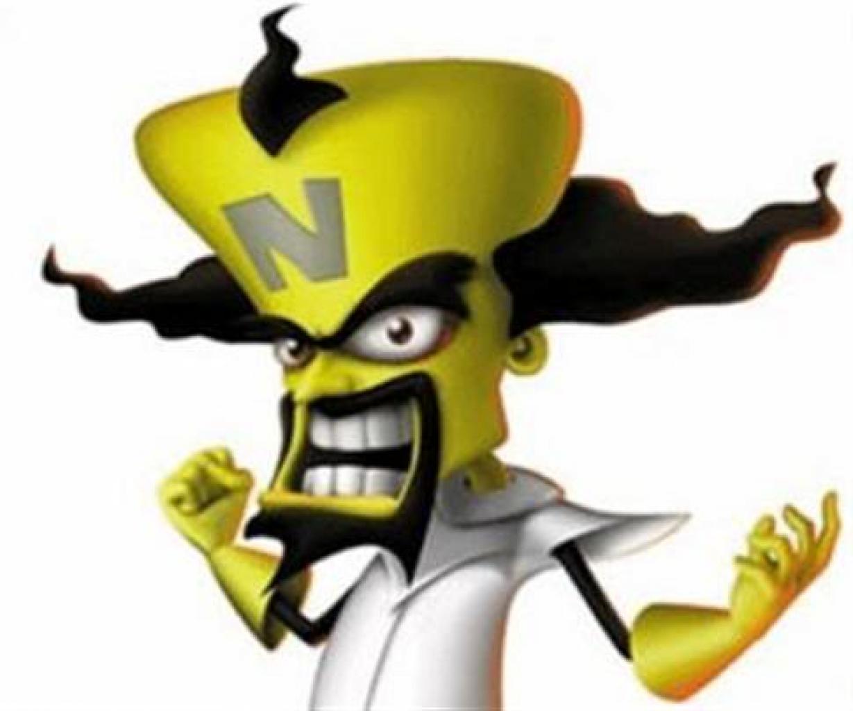 [28/02/2014] Doctor Neo Cortex aus Crash Bandicoot sieht schon rein äußerlich aus wie der typische durchgedrehte Professor. Da ist es wenig verwunderlich, dass hinter der mit großem N bedruckten Stirn dann auch wirklich ein irrer Geist schlummert.