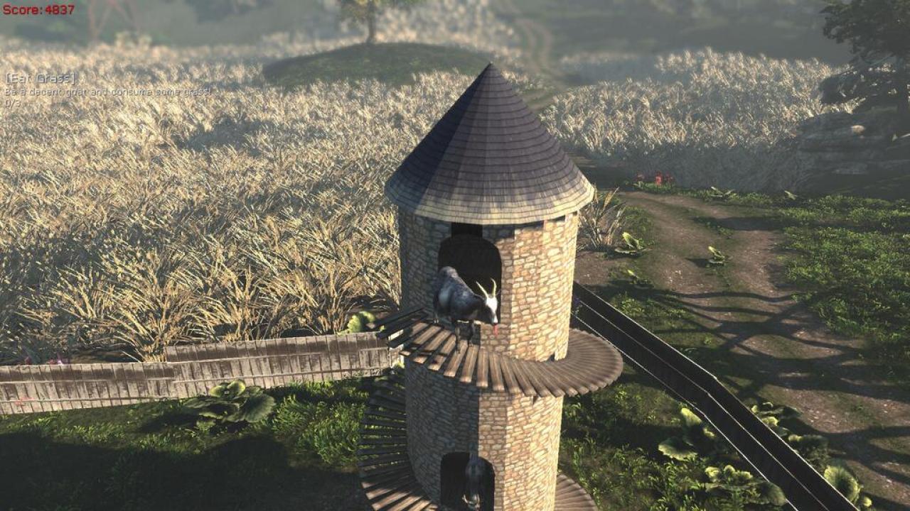 [05/02/2014] Goat Simulator - In der Rolle einer Ziege für Leid und Zerstörung zu sorgen, macht mindestens genauso viel Spaß. Niemand verdächtigt eine Ziege...