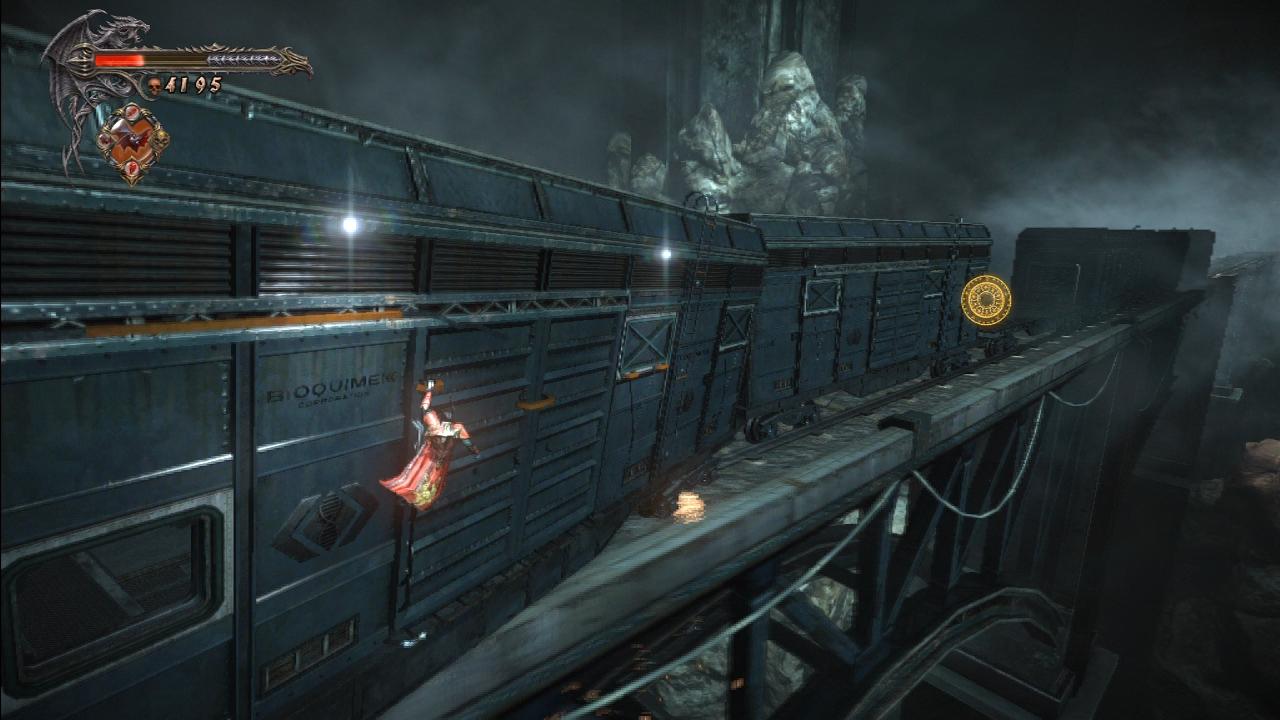 [24/02/2014] Turbulent: In einem langen Spielabschnitt liefert sich Gabriel Gefechte auf einem fahrenden Zug - schaut cool aus, passt aber nicht so recht zu Castlevania. (PS3)