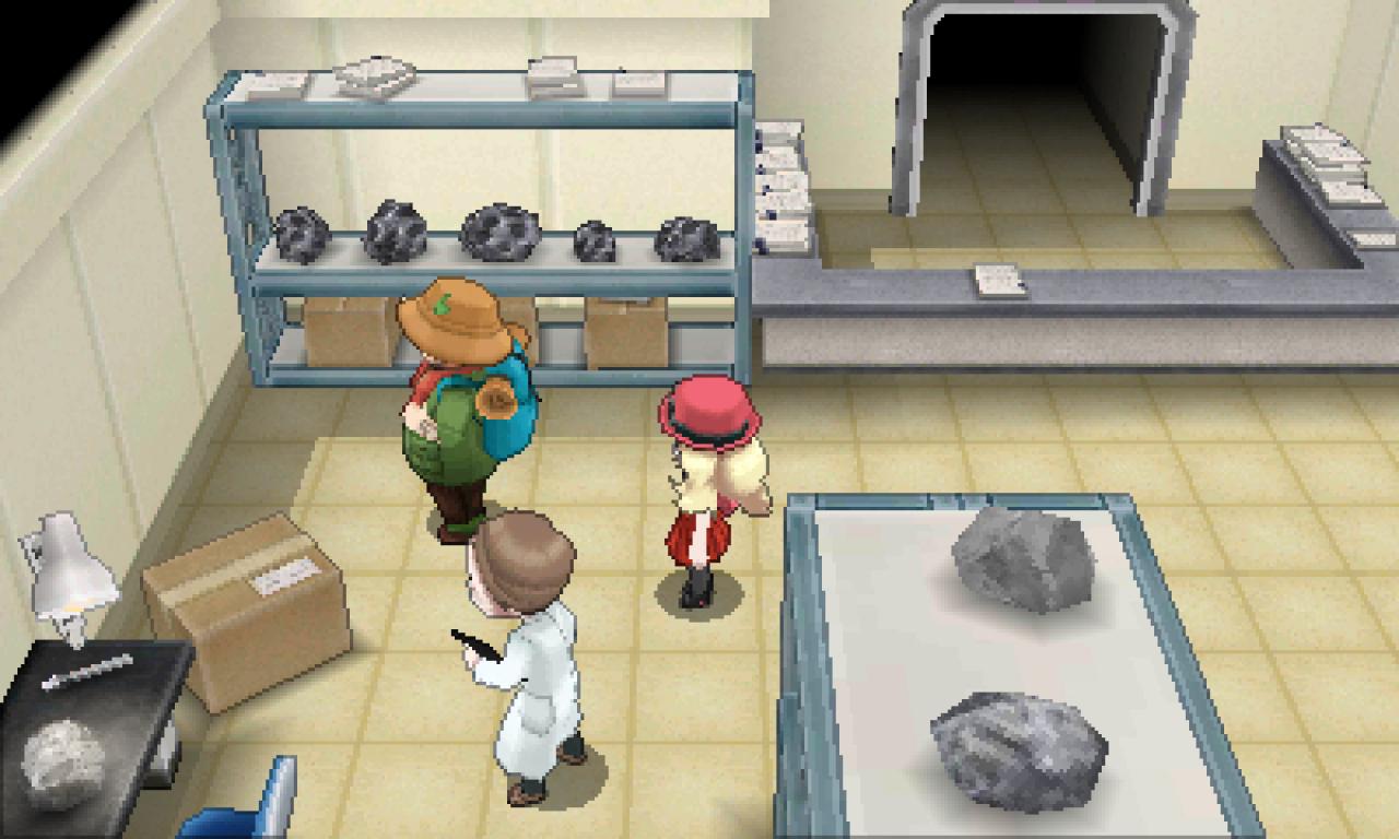 [28/02/2014] Pokémon Y und Y: Petrophia - Fossilienlabor