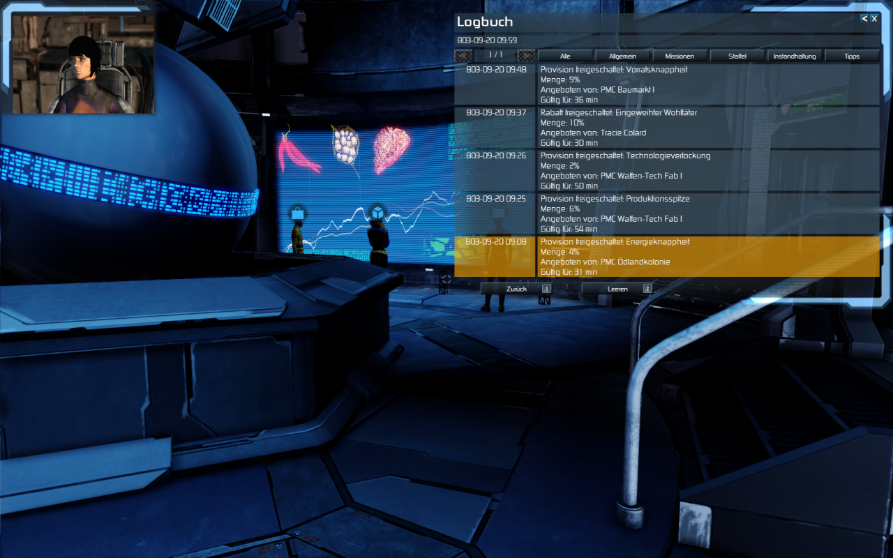 [19/02/2014] X Rebirth v. 1.24: Ein verbessertes Logbuch schafft mehr Durchblick.