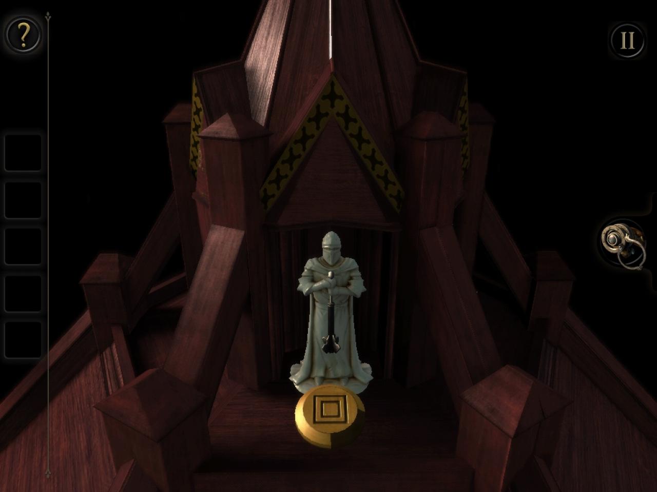[24/02/2014] The Room - Kapitel 2 - Auch dieses Symbol unter der Statue ist beweglich