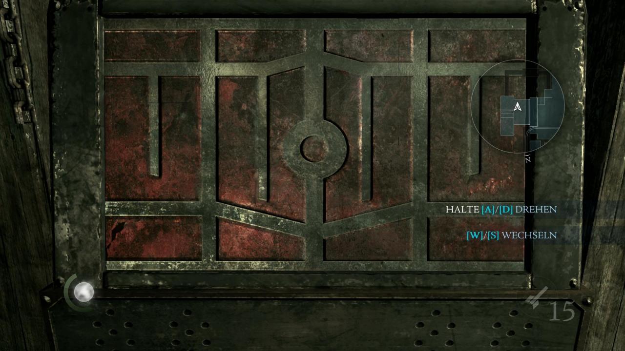 [25/02/2014] Thief - Komplettlösung: Kapitel 2 - Safe-Rätsel