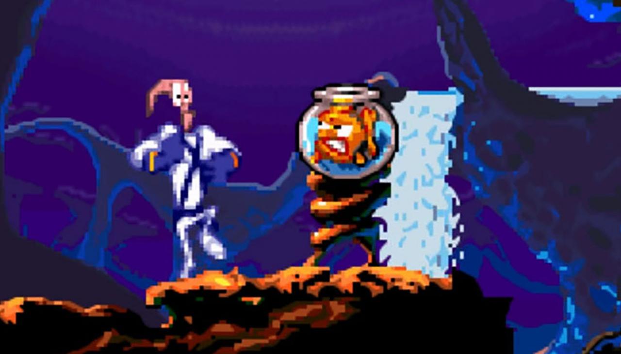[28/02/2014] Als Goldfisch hat man es nicht immer ganz leicht ernst genommen zu werden. Ein Schicksal, mit dem auch Bob der Killergoldfisch aus Earthworm Jim hadert. Machtphantasien vertragen sich eben nicht unbedingt mit dem profanen Leben eines Haustiers. Das ist aber auch zum Wahnsinnig werden!