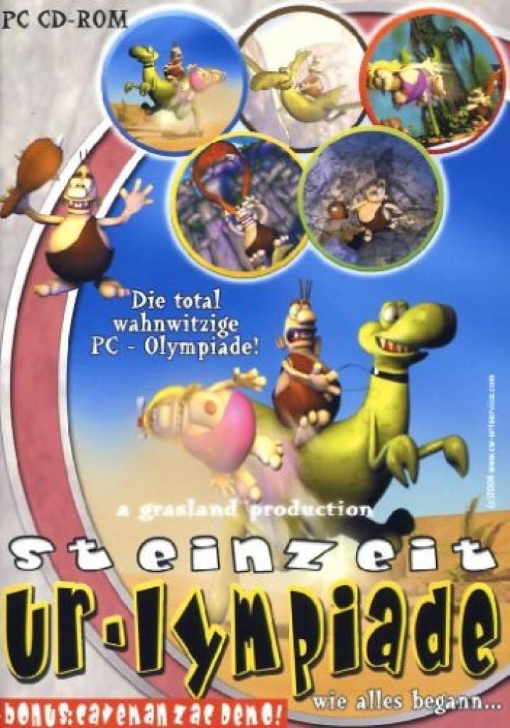[05/02/2014] Steinzeit Ur-Lympiade - Kurz nach der Jahrtausendwende wurden wir mit diesem Spiel beglückt. Was draufsteht ist auch drin: Steinzeit-Technik, Steinzeit-Gameplay und überhaupt macht alles so viel Spaß wie das schlechte Wortspiel, das hier als Titel herangezogen wurde und bei dem selbst Comic Sans die bessere Schriftart gewesen wäre.