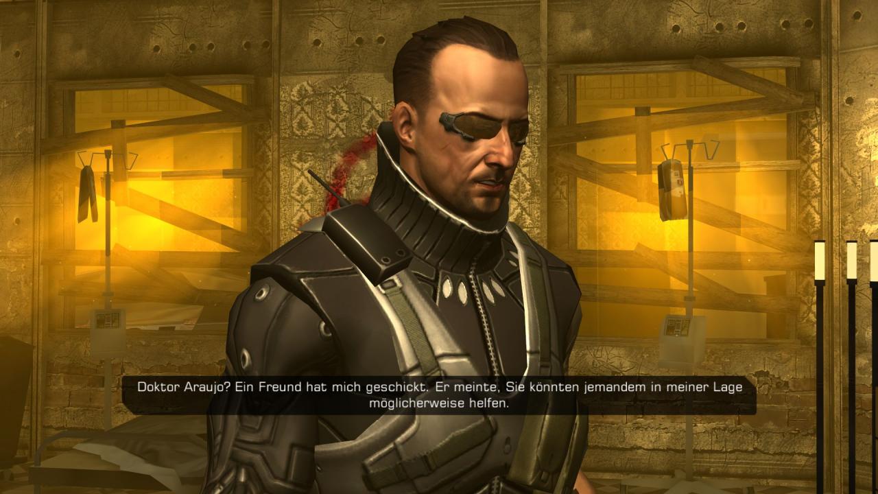 [21/03/2014] Benjamin Saxon ist der Protagonist von Deus Ex: The Fall. Im Vergleich zu Adam Jensen wirkt er unnahbar.