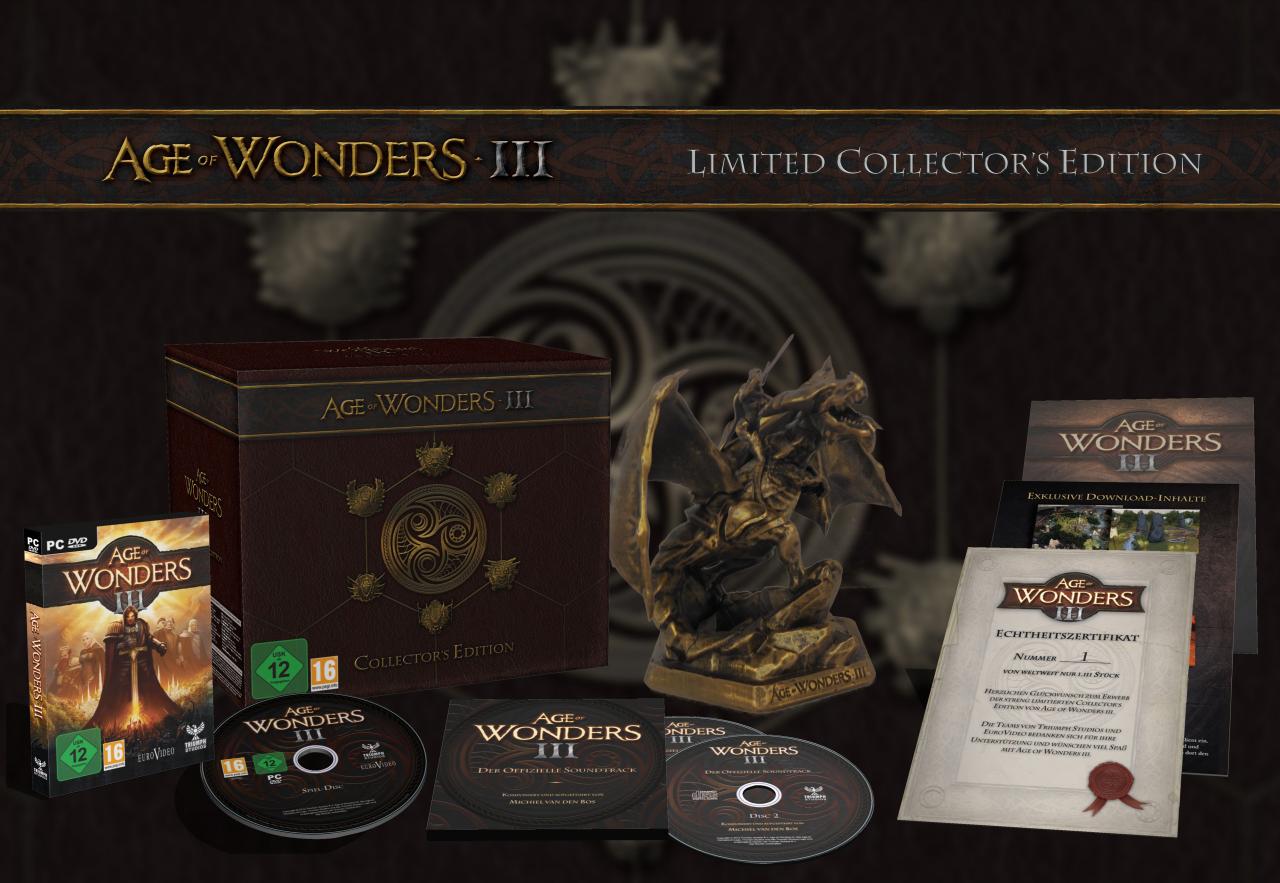 [26/03/2014] Die Collector's Edition gibt's exklusiv auf Amazon.de und enthält eine Statue, den Soundtrack, zwei DLC-Szenarien und ein Echtheitszertifikat. Kostenpunkt: ca. 65 Euro.