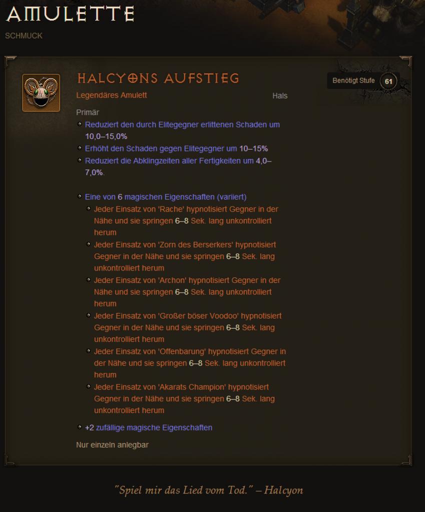 [27/03/2014] Diablo 3: Reaper of Souls - Halycons Aufstieg