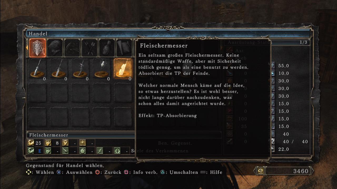 [21/03/2014] Dark Souls 2: Komplettlösung - Legendäre Waffen