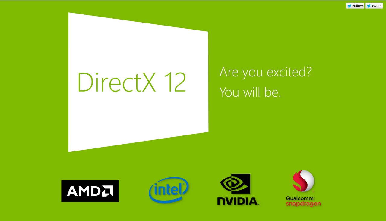 [21/03/2014] Die Vorteile von DirectX 12 liegen in der höheren Performance. Inspirieren ließ sich Microsoft von AMDs Mantle-API, die einen Low-Level-Zugang bietet.