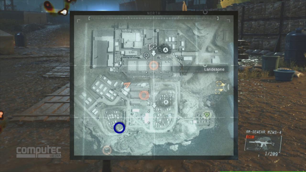[19/03/2014] Metal Gear Solid: Ground Zeroes - Fundorte aller XOF-Einheitenabzeichen auf der Map (2)