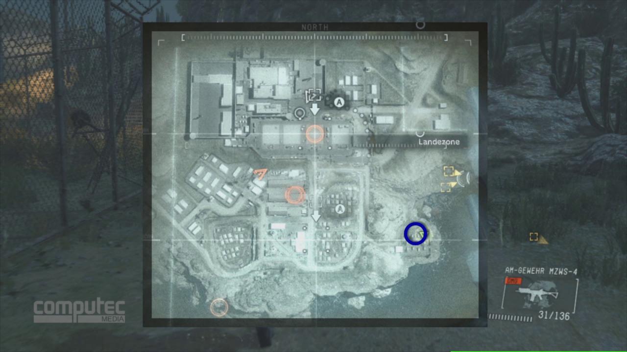 [19/03/2014] Metal Gear Solid: Ground Zeroes - Fundorte aller XOF-Einheitenabzeichen auf der Map (3)