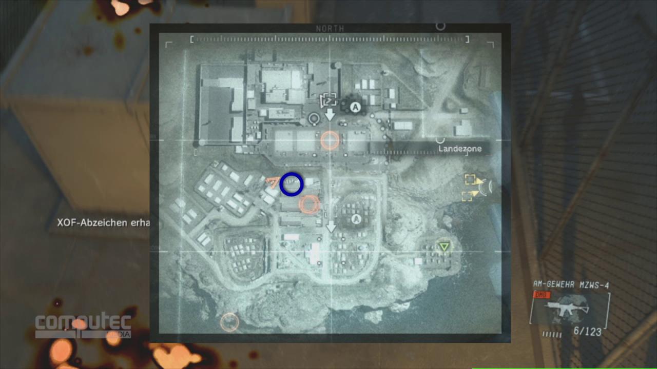 [19/03/2014] Metal Gear Solid: Ground Zeroes - Fundorte aller XOF-Einheitenabzeichen auf der Map (5)