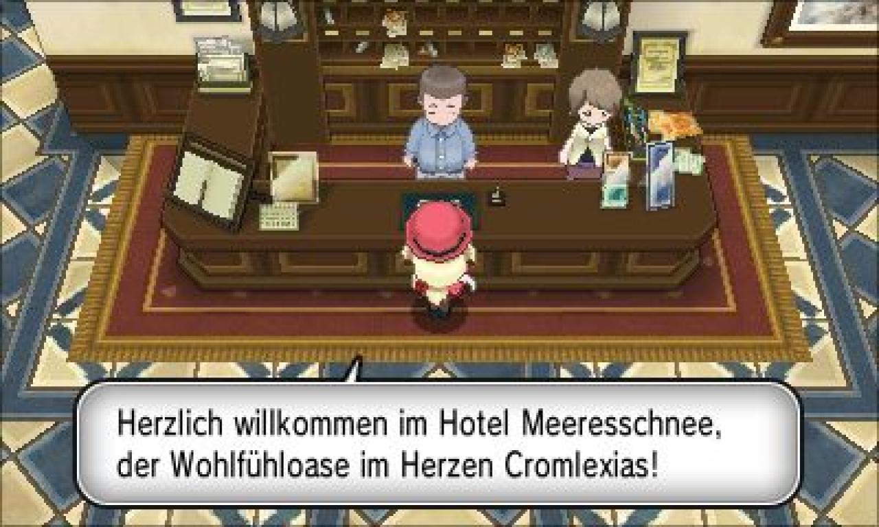 [05/03/2014] Pokémon X und Y: Cromlexia - Hotel
