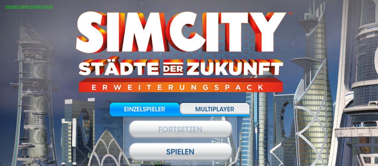 [20/03/2014] Das Hauptmenü unterscheidet neuerdings zwischen