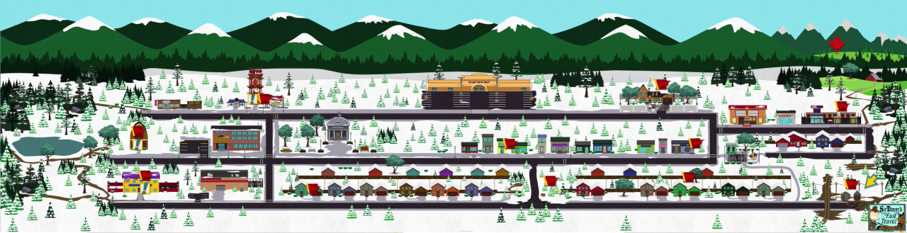 [13/03/2014] South Park: Der Stab der Wahrheit - Weltkarte