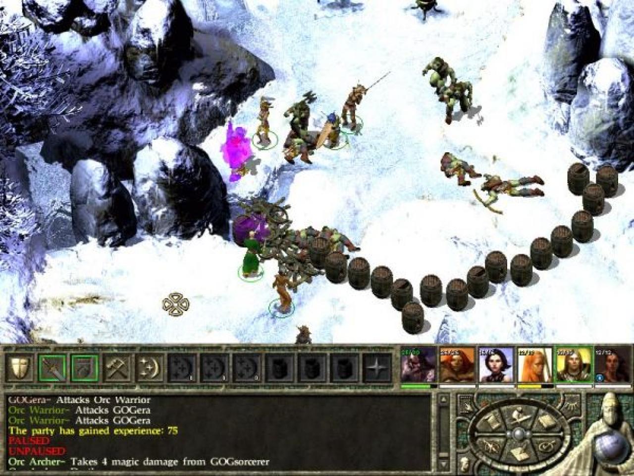 [28/03/2014] Das Rollenspiel Icewind Dale aus dem Jahr 2000 gehört ebenfalls zu den großen Namen aus dem Rollenspiel-Genre und hat seine Wurzeln ebenfalls im Rollenspiel-Regelwerk Advanced-Dungeons-&-Dragons. Der Handlungsort liegt nördlich von Baldurs Tor in der namensgebenden Region des Eiswindtales und basiert auf der Romanreihe des amerikanischen Schriftstellers R. A. Salvatore.