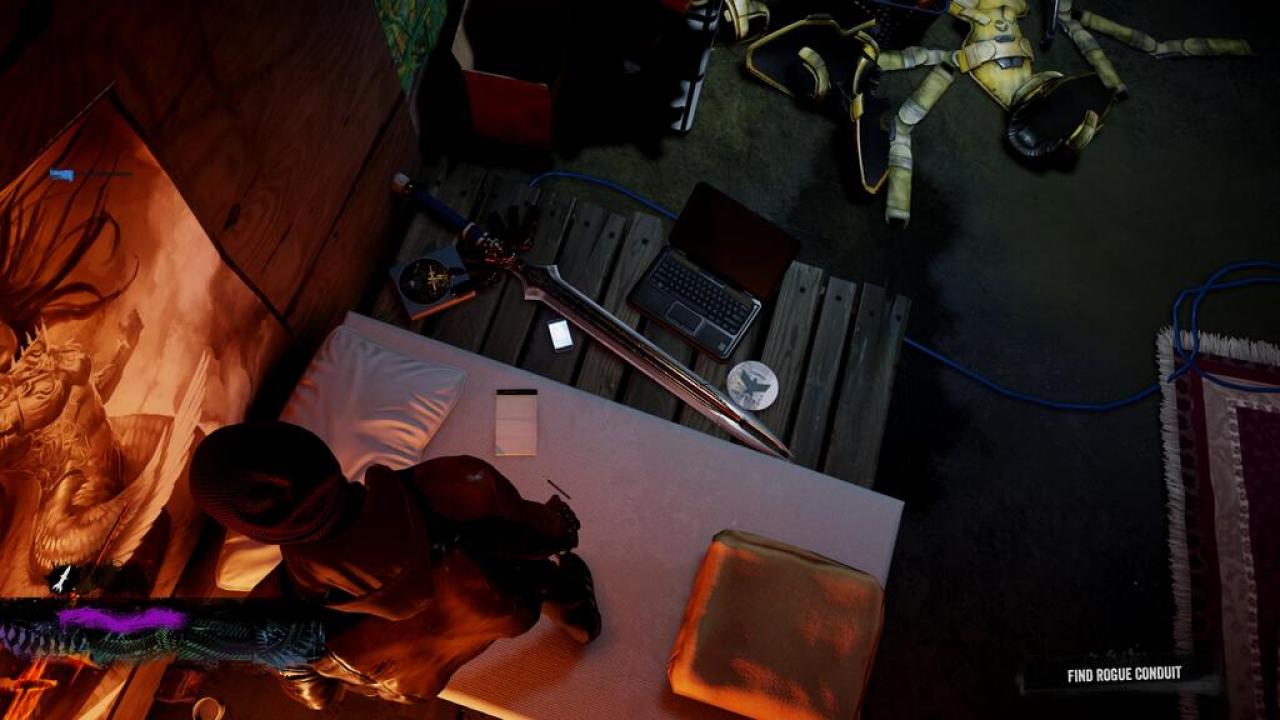 [27/03/2014] Infamous Second Son - Easter Egg - In Eugenes Behausung findet ihr das Zelda-Schwert