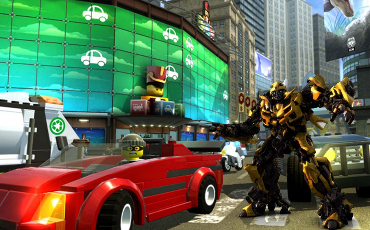 [09/03/2014] Autos und rasante Action: Dieses Rezept erwies sich für Transformers auf der Kinoleinwand erfolgreich. Das Projekt wurde von Produzent Don Murphy auf Basis der gleichnamigen Spielzeugmarke entwickelt. Wir würden die Hasbro-Helden sehr gern in einem Lego-Universum sehen.