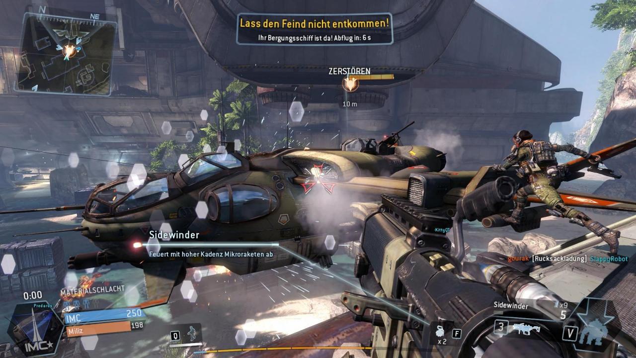 [30/04/2014] Eine der wenigen tollen Modi-Ideen: Als Verlierer mit dem Dropship aus der Kampfzone fliehen. Bitte mehr davon!