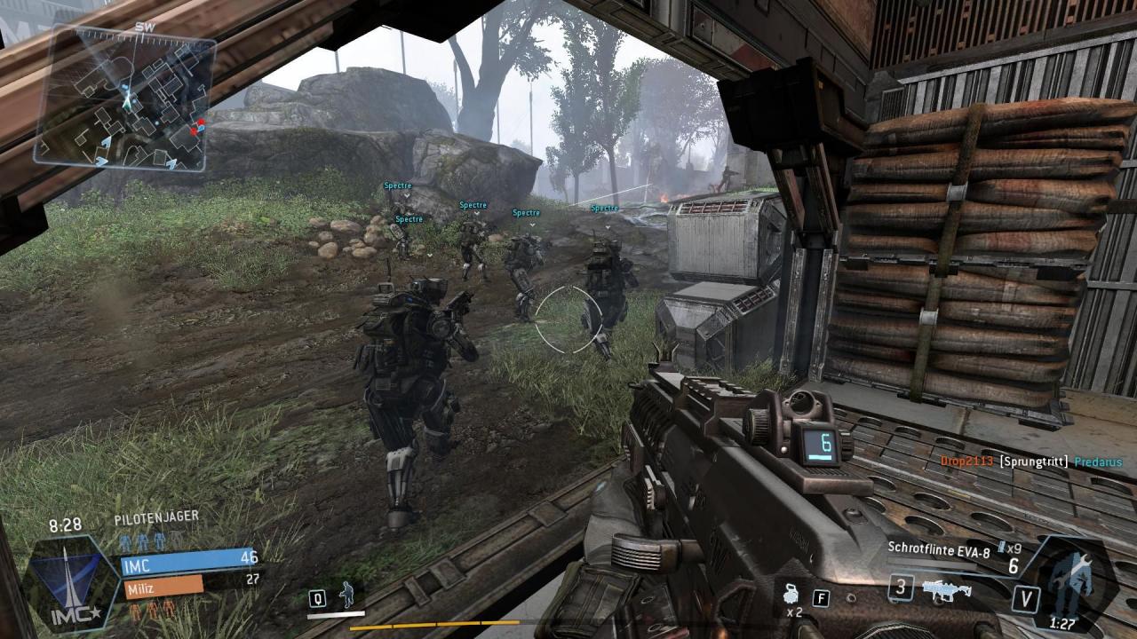 [30/04/2014] Sieht aus wie eine typische Szene aus Call of Duty, ist aber nur eine superlangweilige aus Titanfall.