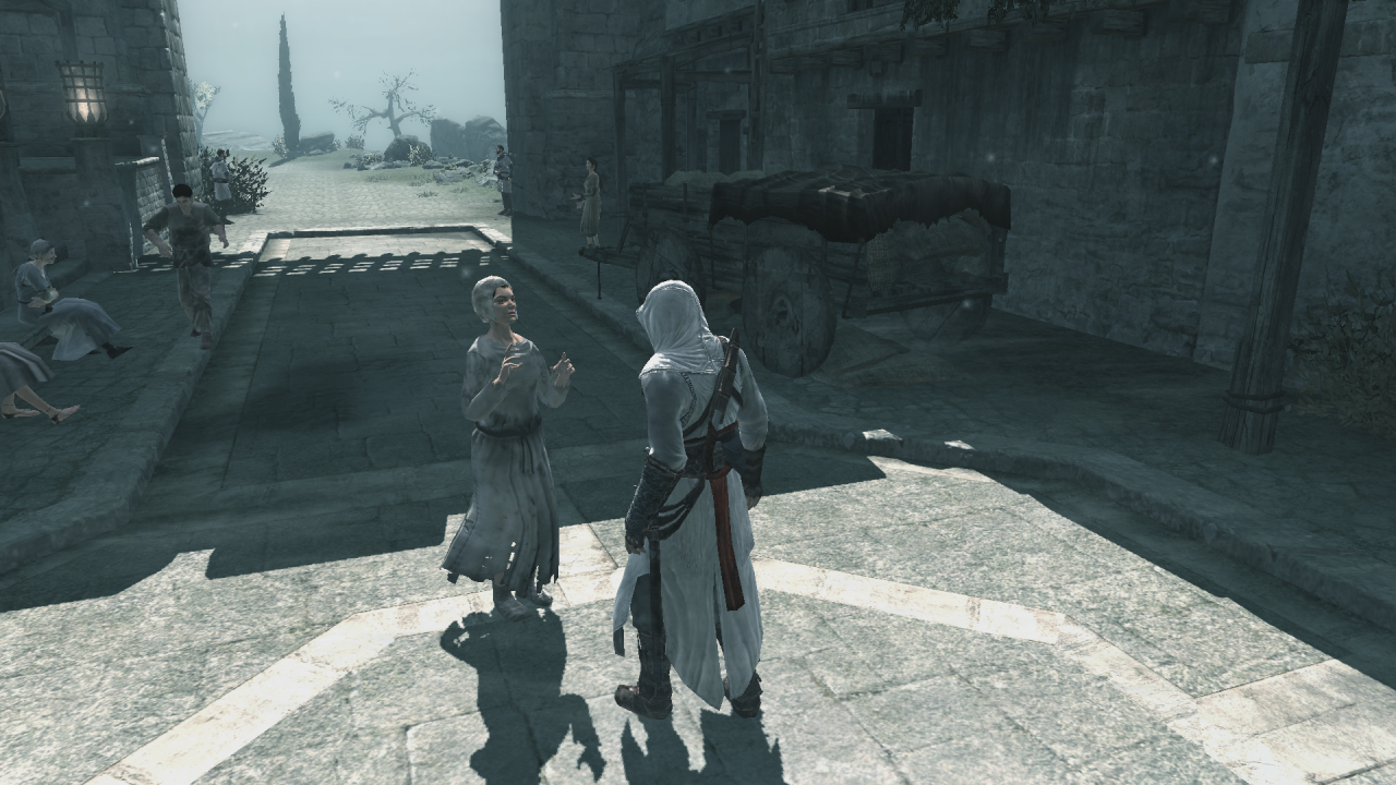 [06/04/2014] In den Assassin's Creed-Spielen sind nicht die Stadtwachen unsere ärgsten Feinde, sondern die Zivilisten - Bettler, Barden und zur Hölle mit den schubsenden Betrunkenen! Sie rücken uns zur ungünstigsten Zeit auf die Pelle und sorgen damit gerne mal dafür, dass unsere Tarnung auffliegt oder wir jemanden aus den Augen verlieren. Laut dem Kredo der Assassinen ist es verboten Zivilisten umzubringen, aber manchmal...