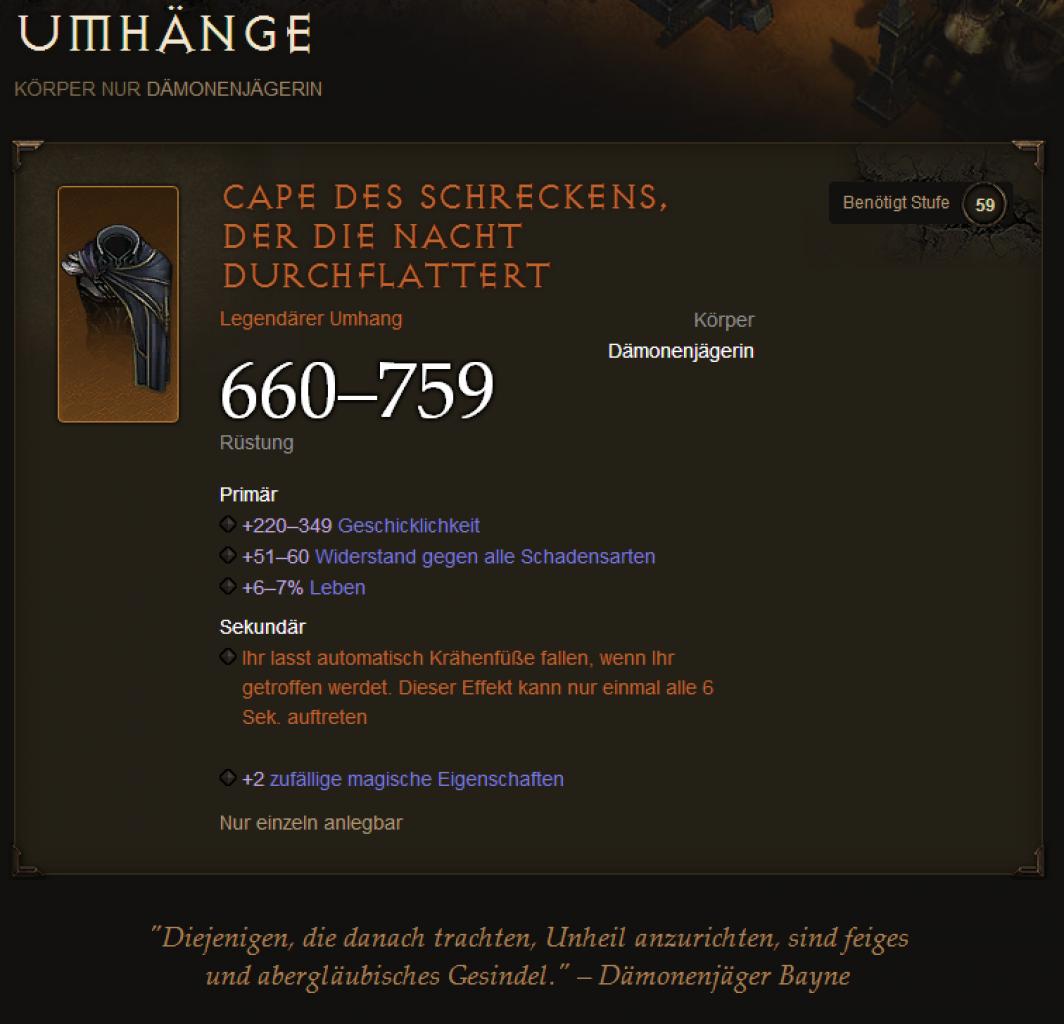 [11/04/2014] Diablo 3: Reaper of Souls - Easter Egg Cape des Schreckens