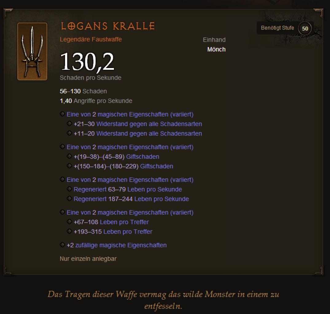 [11/04/2014] Diablo 3: Reaper of Souls - Easter Egg Logans Kralle