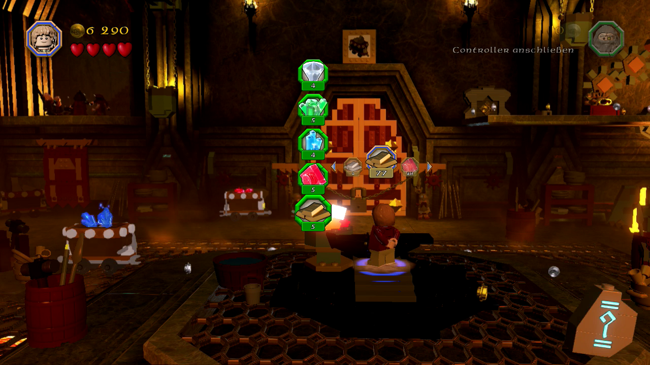 [10/04/2014] LEGO Der Hobbit Komplettlösung: diese Ressourcen braucht ihr!