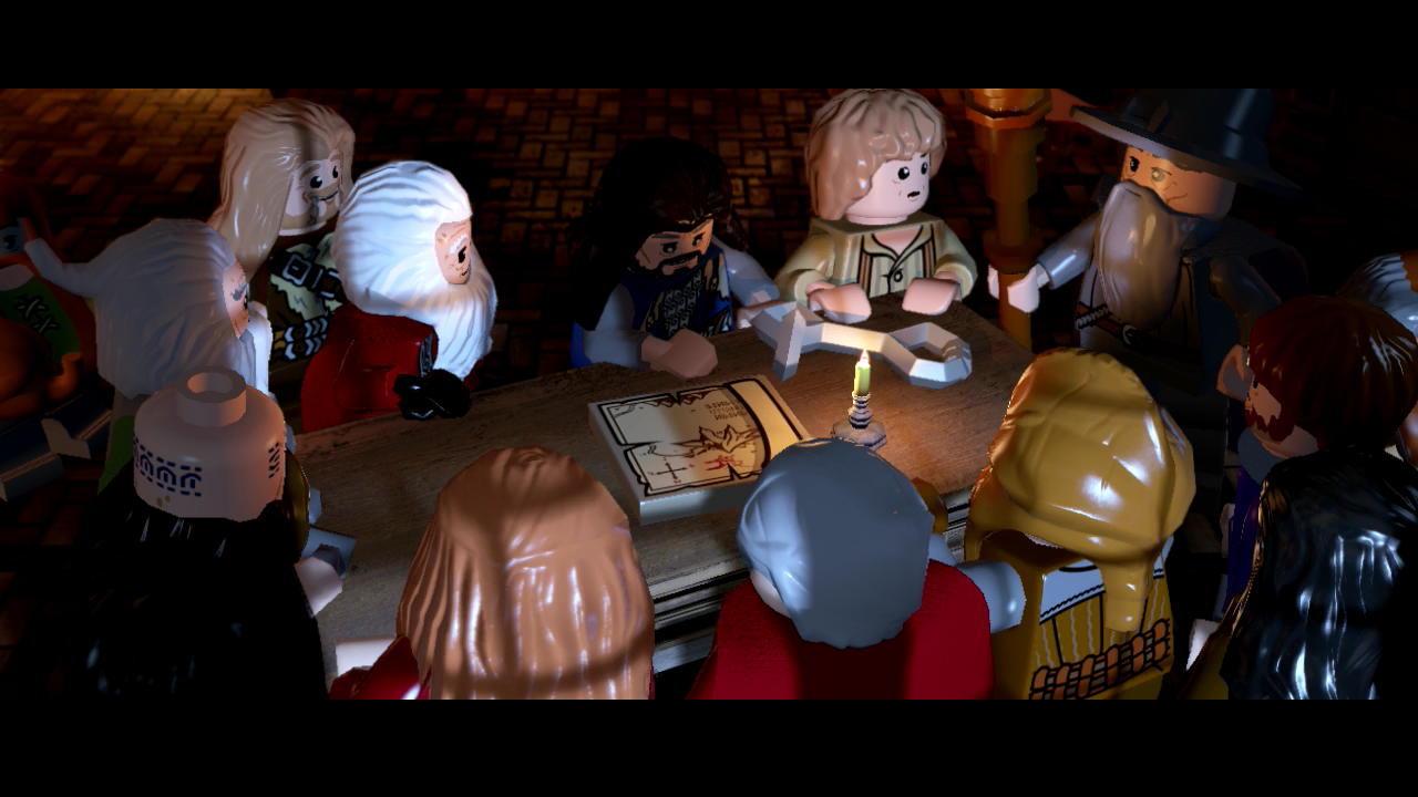 [10/04/2014] LEGO Der Hobbit Komplettlösung: Die Gemeinschaft plant ihre gefährliche Unternehmung.