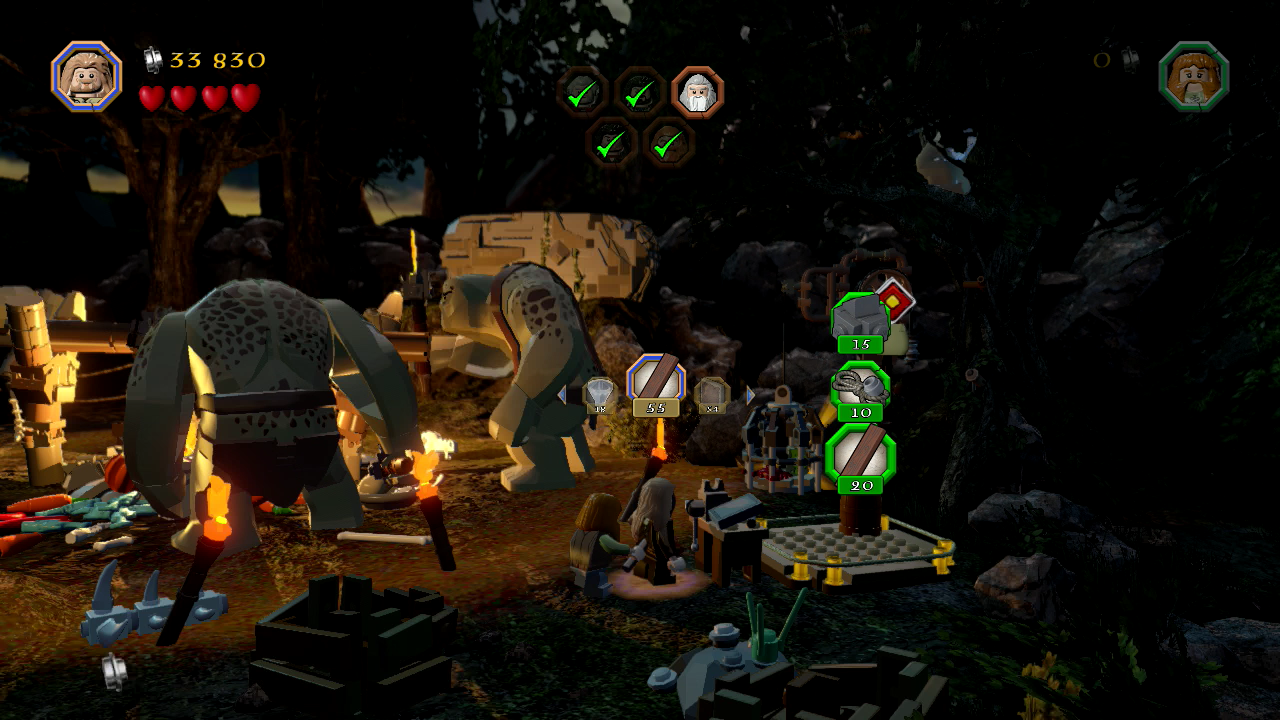 [14/04/2014] LEGO Der Hobbit Komplettlösung: diese Ressourcen braucht ihr!
