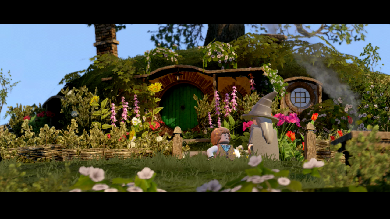 [17/04/2014] LEGO Der Hobbit Komplettlösung:Bilbo trifft auf Gandalf, ohne zu wissen, was ihn noch erwartet.