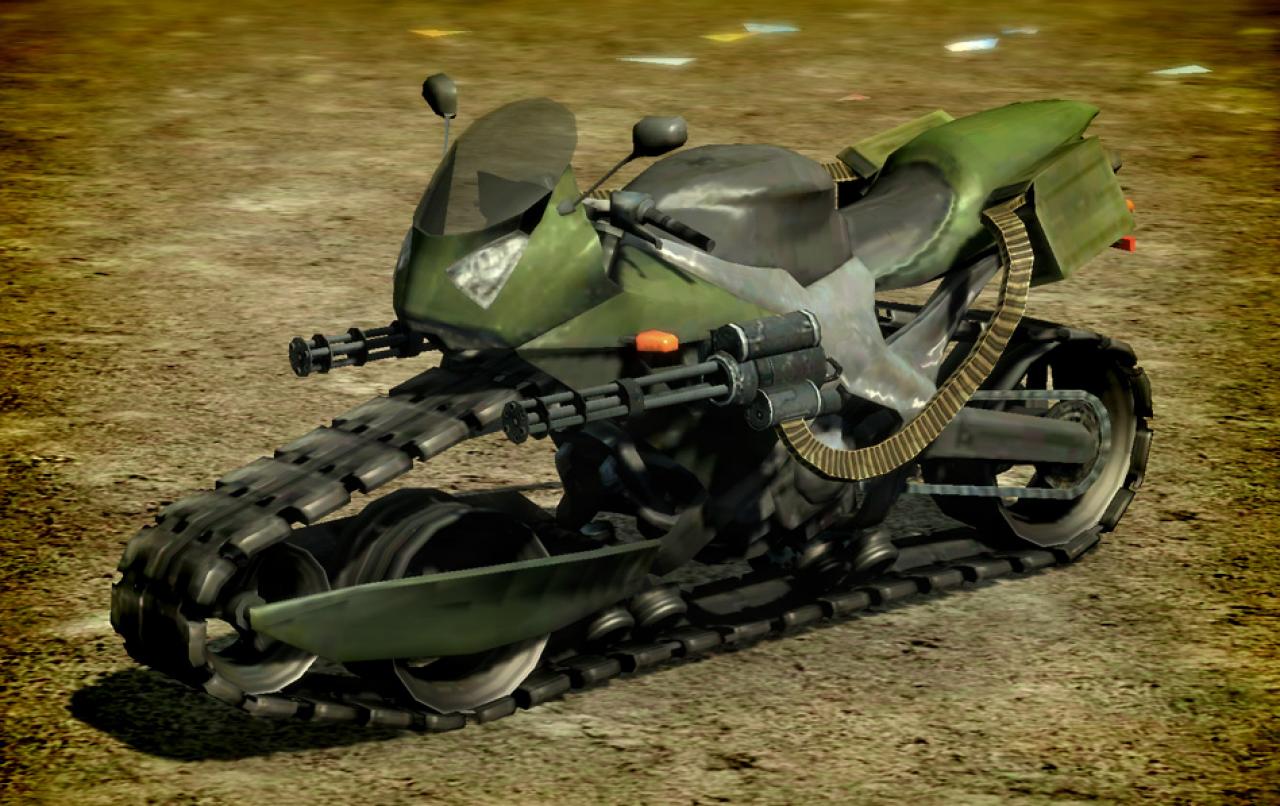 [19/04/2014] Das Panzercycle ist eine Mischung aus einem Panzer und einem Motorrad, so zu finden Mercenaries 2: World in Flames. Sicherheit geht eben vor, auch in Action-Games!