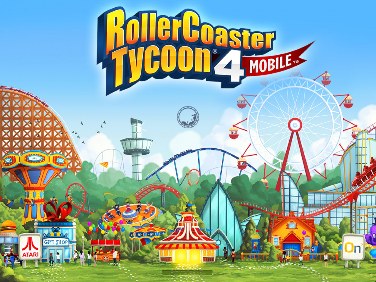 [13/04/2014] Rollercoaster Tycoon 4 Mobile im Test: Ataris schamlose Appstore-Abzocke zum 15. Geburtstag (1)