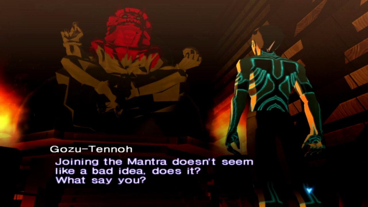 [29/04/2014] Shin Megami Tensei: Nocturne - Halb Mensch und halb Dämon, habt ihr die Möglichkeit, die dem Untergang geweihte Welt basierend auf euren Entscheidungen neu zu formen. Dazu müsst ihr andere Dämonen auf eure Seite bringen und euch ihren philosophischen Gesprächen stellen. 