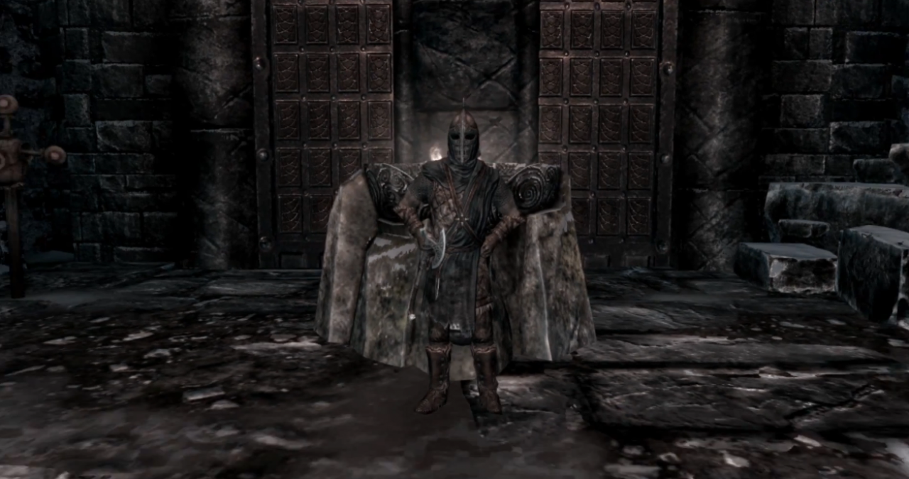 [23/04/2014] Skyrim steckt voller Überraschungen. Sogar die Wachen haben eine kleine Hintergrundgeschichte und erzählen uns auch gerne davon. Doch wenn die Phrase 