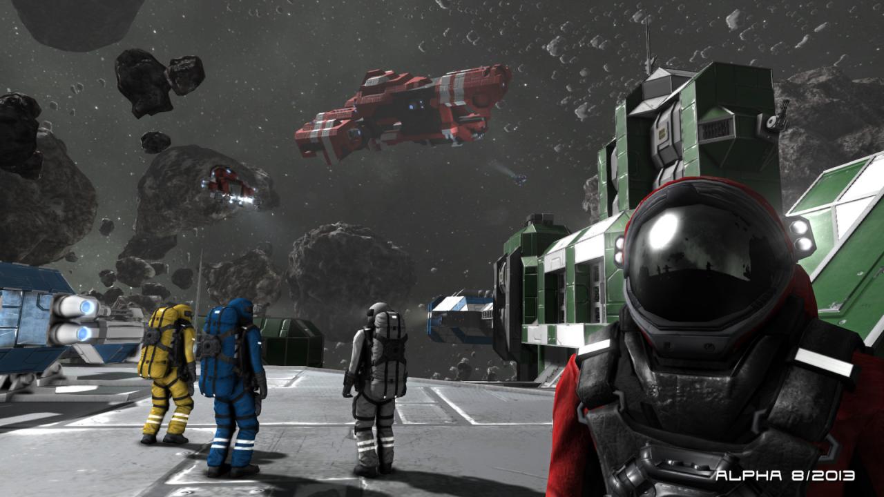 [23/04/2014] Auch das Weltall wird mit Early Access-Titeln bereist. Einer davon ist Space Engineers. Hier baut ihr wertvolle Ressourcen ab, weicht Asteroiden aus und steuert euer eigenes Schiff in die unendlichen Weiten.