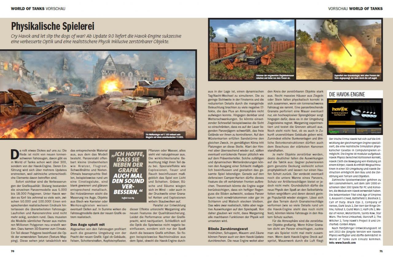 [11/04/2014] Schwerpunkt World of Tanks Update 9.0 in buffed 05-06/2014