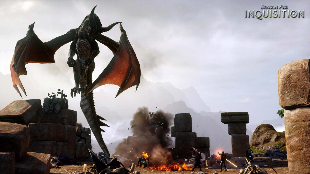 [25/04/2014] In Dragon Age sind die Drachen uralte, von Göttern abstammende Wesen, die vor Jahrhunderten durch Drachenjäger aus Nevara nahezu ausgerottet wurden. Am Ende des Blessed Age tauchten erstmals nach ungefähr 300 Jahren wieder Drachen auf, weshalb die Göttliche Faustine II das kommende Zeitalter Dragon Age nannte.